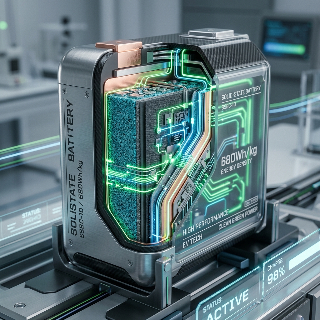 Solid-State Batteries: Revolutionizing Electric Vehicle Range and Safety